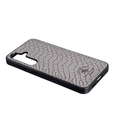 Чехол накладка Santa Barbara Snake Samsung S921 (S24) Серая