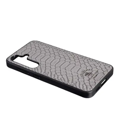Чехол накладка Santa Barbara Snake Samsung S921 (S24) Серая Чехол накладка Santa Barbara Snake Samsung S921 (S24) Серая