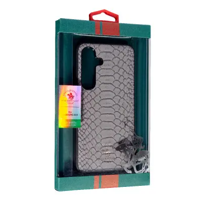 Чехол накладка Santa Barbara Snake Samsung S921 (S24) Серая Чехол накладка Santa Barbara Snake Samsung S921 (S24) Серая