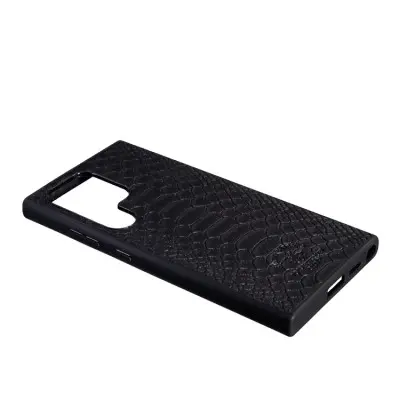 Чехол накладка Santa Barbara Snake Samsung S928 (S24 Ultra) Черная