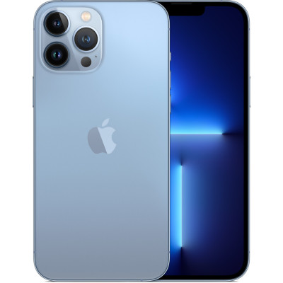 Смартфон Apple iPhone 13 Pro Max 128GB Sierra Blue, Синій (Б/В) (Ідеальний стан)