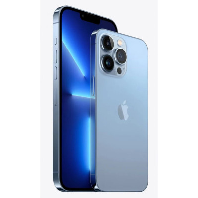 Смартфон Apple iPhone 13 Pro Max 128GB Sierra Blue, Синий (Б/У) (Идеальное состояние)