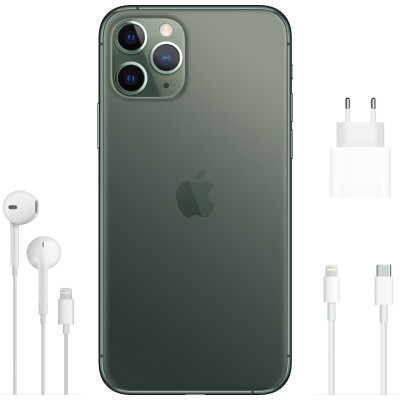 Смартфон Apple iPhone 11 Pro 64Gb Midnight Green, Північний зелений (Б/В) (Ідеальний стан)