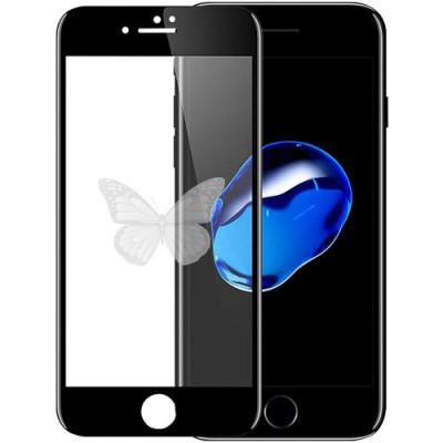 Защитное стекло Рисунок 3D iPhone 6/7/8 Бабочка