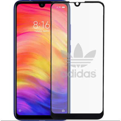 Защитное стекло Рисунок 3D Xiaomi Redmi Note 7/Note 7 Pro Adidas