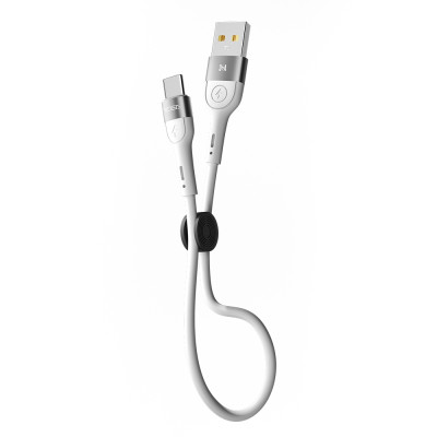 Кабель дата короткий Ridea RC-XS51 Type-C 0.25м Білий