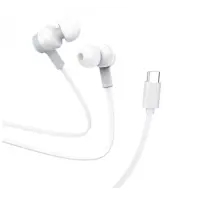 Провідні навушники вкладиші-гарнітура Hoco M86 Ocean Type-C білий Провідні навушники вкладиші-гарнітура Hoco M86 Ocean Type-C білий