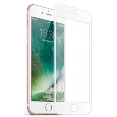 Захисне скло Glasscove 3D iPhone 7+/8+ Біле