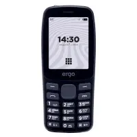 Мобільний телефон Ergo B241 Dual Sim Black, чорний