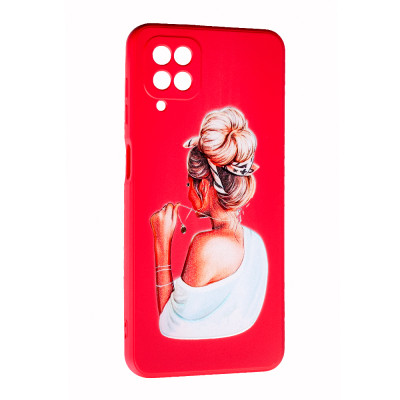 Чехол накладка Art Samsung M236 (M23) Девушка