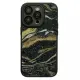 Чехол накладка Glitter Marble iPhone 13 Черная