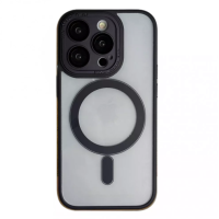 Чехол накладка Protective Camera Clear iPhone 12 Pro Max Черная Чехол накладка Protective Camera Clear iPhone 12 Pro Max Черная