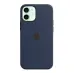 Чехол накладка HC Magsafe iPhone 12 Mini Синя (Deep Navy)