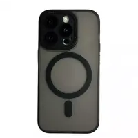 Чехол накладка Protective Camera Matte Clear iPhone 11 Черная
