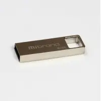 Флеш память USB 64Gb Mibrand Shark USB 2.0 Silver, Серебристый