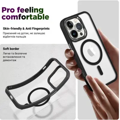 Чехол накладка Armorstandart Unit MagSafe Samsung S25 Ultra Черная