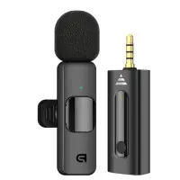 Бездротовий петличний мікрофон ArmorStandart ASM3 3.5 mm Чорний Бездротовий петличний мікрофон ArmorStandart ASM3 3.5 mm Чорний