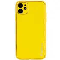 Чехол накладка X-Shield iPhone 11 Желтая