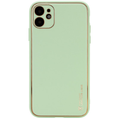 Чехол накладка X-Shield iPhone 11 Фисташковая