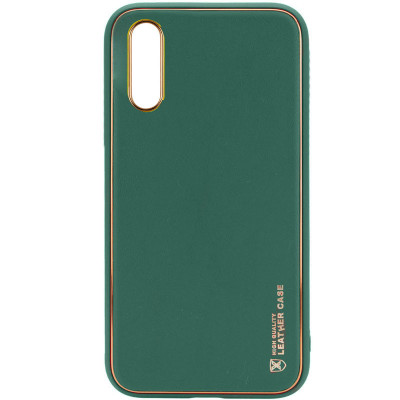 Чехол накладка X-Shield Samsung A307/A505 Зеленая (Army Green)