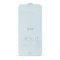 Захисне скло 5D iPhone 6 Біле