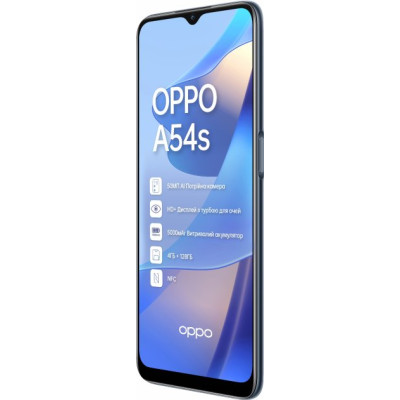 Смартфон Oppo A54s 4/128 Crystal Black, чорний