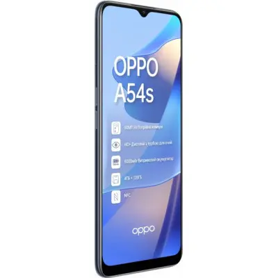 Смартфон Oppo A54s 4/128 Crystal Black, чорний Смартфон Oppo A54s 4/128 Crystal Black, чорний