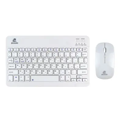 Клавіатура + миша бездротова Jeqang JB-350 Біла