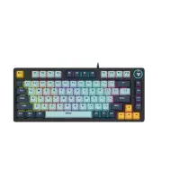 Клавіатура USB Fantech ATOM8 MK875V Blue Switch Блакитна