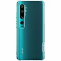 Чехол накладка Nillkin Nature Xiaomi Mi Note 10 Прозрачная
