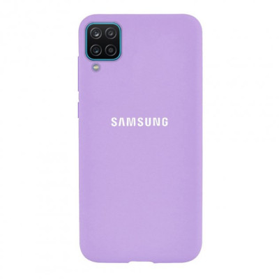 Чехол накладка HC Samsung A12 (A125)/M127 (M12) Сиреневая