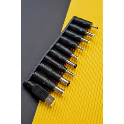 Кабель живлення для ноутбука з набором перехідників 100W Кабель живлення для ноутбука з набором перехідників 100W