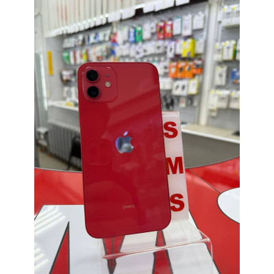 Смартфон Apple iPhone 12 64Gb Red, Красный "S" (Б/У) (Идеальное состояние)