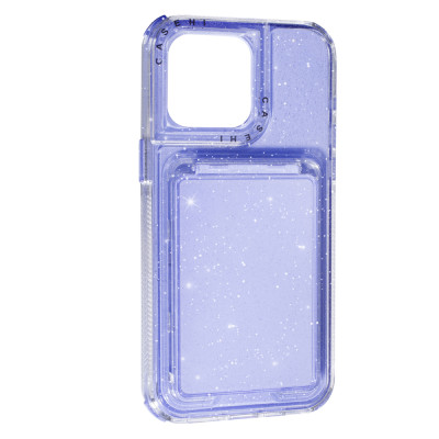 Чохол Накладка Summer Mirror iPhone 13/ iPhone 14 Фиолетовая
