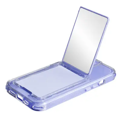 Чохол Накладка Summer Mirror iPhone 13/ iPhone 14 Фіолетова