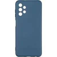 Чехол накладка Full Soft Samsung A235/A23 Темно-Синяя