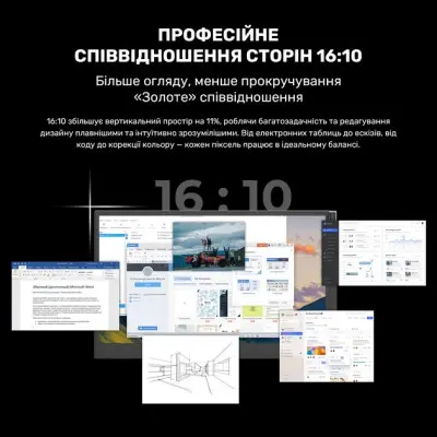 Додатковий Монітор 15.3" Blackview DCM8 Dual Grey (BVDCM8)
