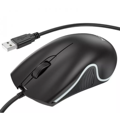 Провідна Миша USB Hoco GM19 Enjoy Gaming Black, Чорна