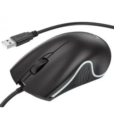 Проводная Мышь USB Hoco GM19 Enjoy Gaming Black, черная