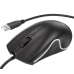 Провідна Миша USB Hoco GM19 Black, Чорна