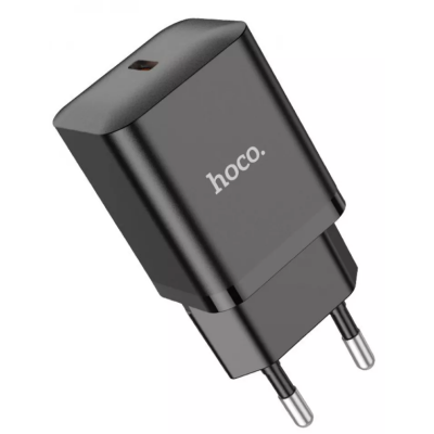 МЗП Hoco N27 PD 20W 1-Type-C Black, Чёрный