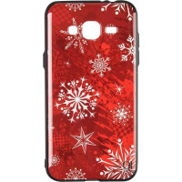 Чохол накладка Christmas Xiaomi Redmi Note 6 Сніжинка (Уцінка)