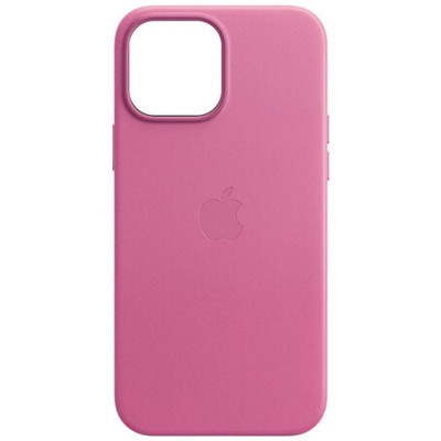 Чохол накладка Leather Case with MagSafe iPhone 13 Pro Max Квітковий пилок/Pollen (AA+)