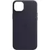 Чехол накладка Leather Case iPhone 11 Фиолетовая/Violet (AA+)