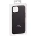 Чехол накладка Leather Case iPhone 11 Фиолетовая/Violet (AA+)