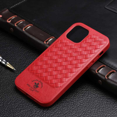 Чохол накладка Polo Ravel iPhone 12/12 Pro Червона