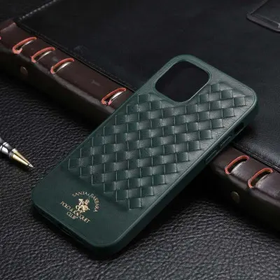 Чехол накладка Polo SB iPhone 13 Зеленая