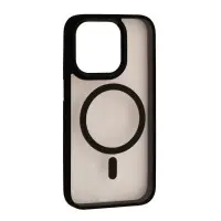 Чохол накладка Crystal Guard MagSafe iPhone 13/ IPhone 14 Чорна
