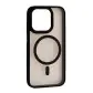 Чохол накладка Crystal Guard MagSafe iPhone 13/ IPhone 14 Чорна