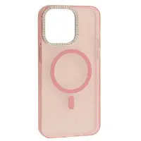 Чохол Накладка Mirage Heart MagSafe iPhone 13 Pro Рожева Чохол Накладка Mirage Heart MagSafe iPhone 13 Pro Рожева
